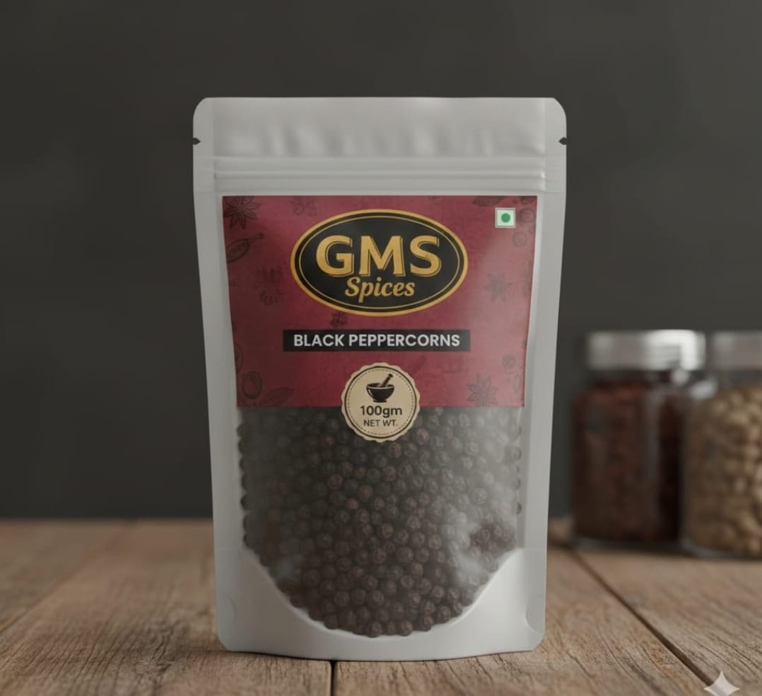 ORGANIC BLACK PEPPER 100G